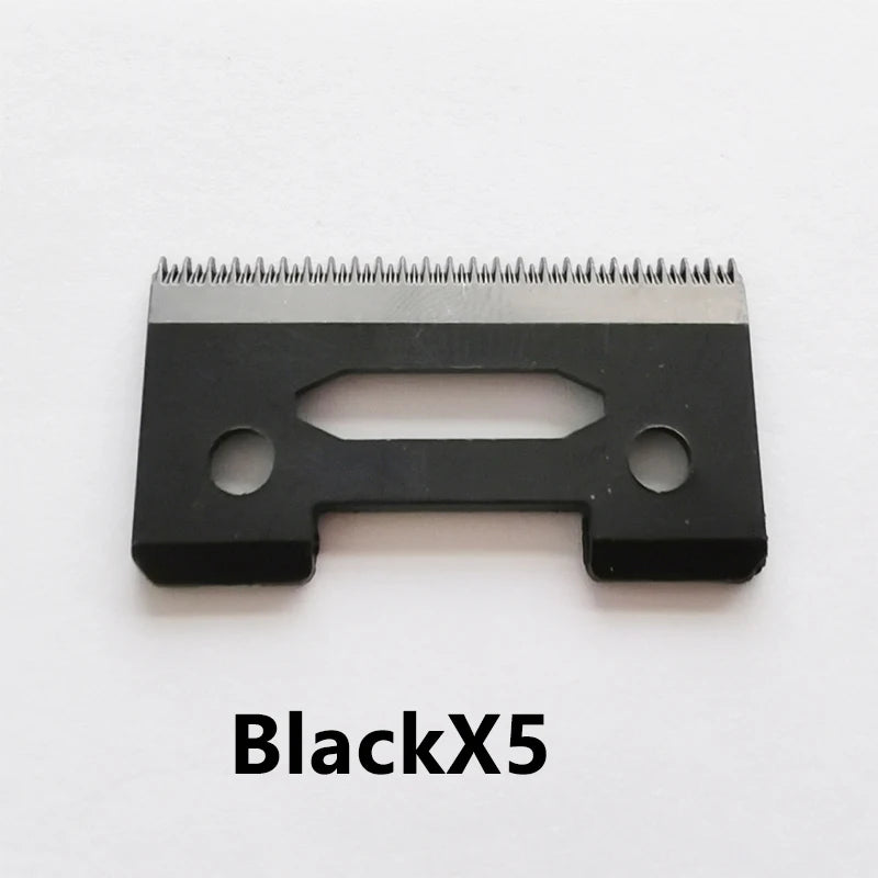 1/3/5Pcs Ceramic Clipper Blades Professional Head Replacement Barber Accessories Solid Color/Camouflage Color Ceramic Blade Peaceful Pleasures Health and Wellness 110-BlackX5