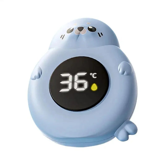 Baby bath thermometer Tub Temperature Monitor Hot Cold Water Resistant Temperature Warning Monitor Upgraded Sensor LED display Peaceful Pleasures Health and Wellness