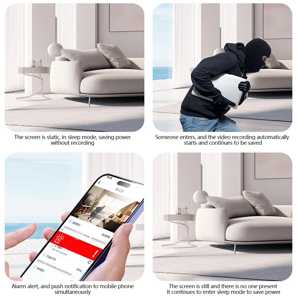 Fanmuran HD WiFi Dome Security Camera | Baby & Pet Monitor