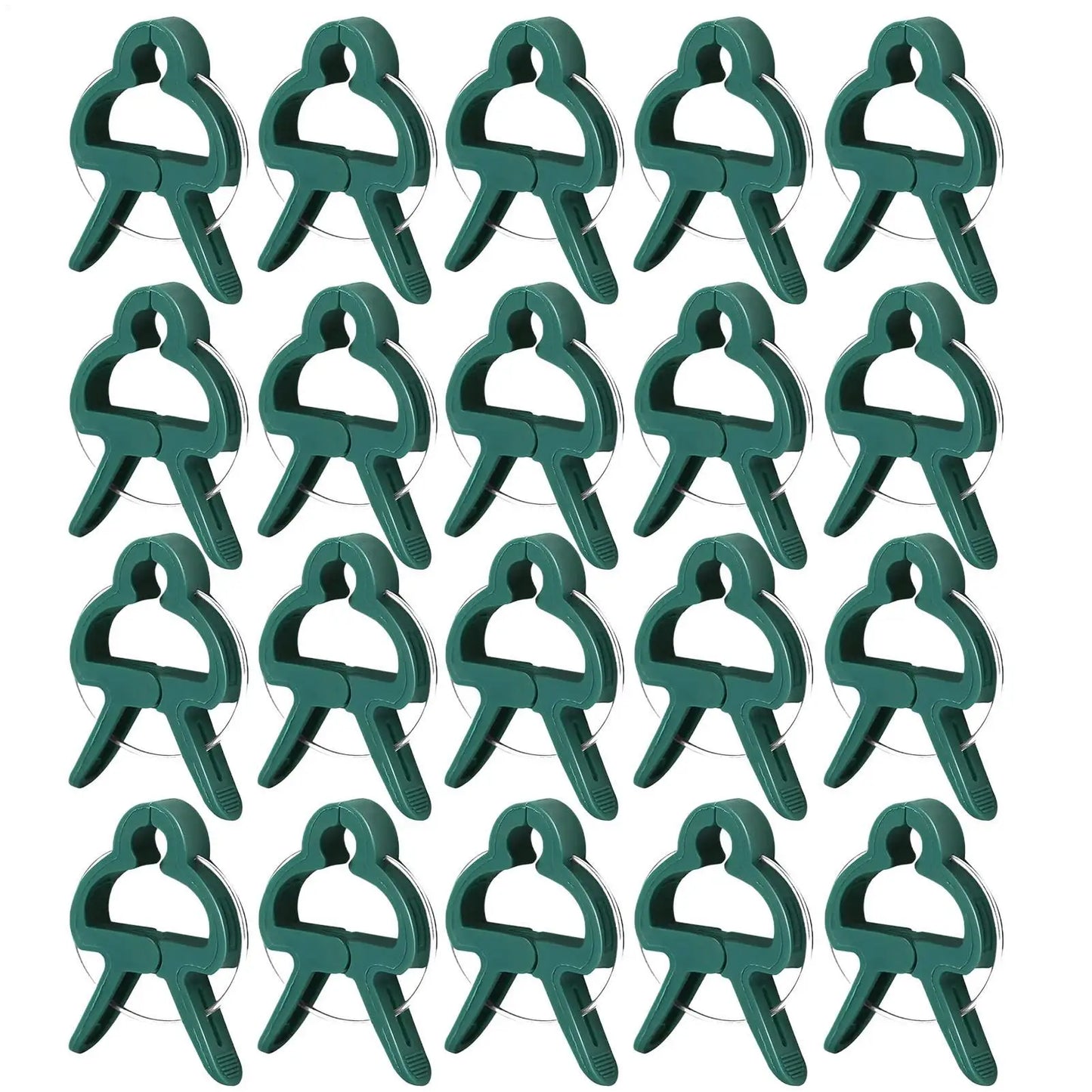 Plant Support Clips 20-Pack | Reusable Vine & Tomato Clamps