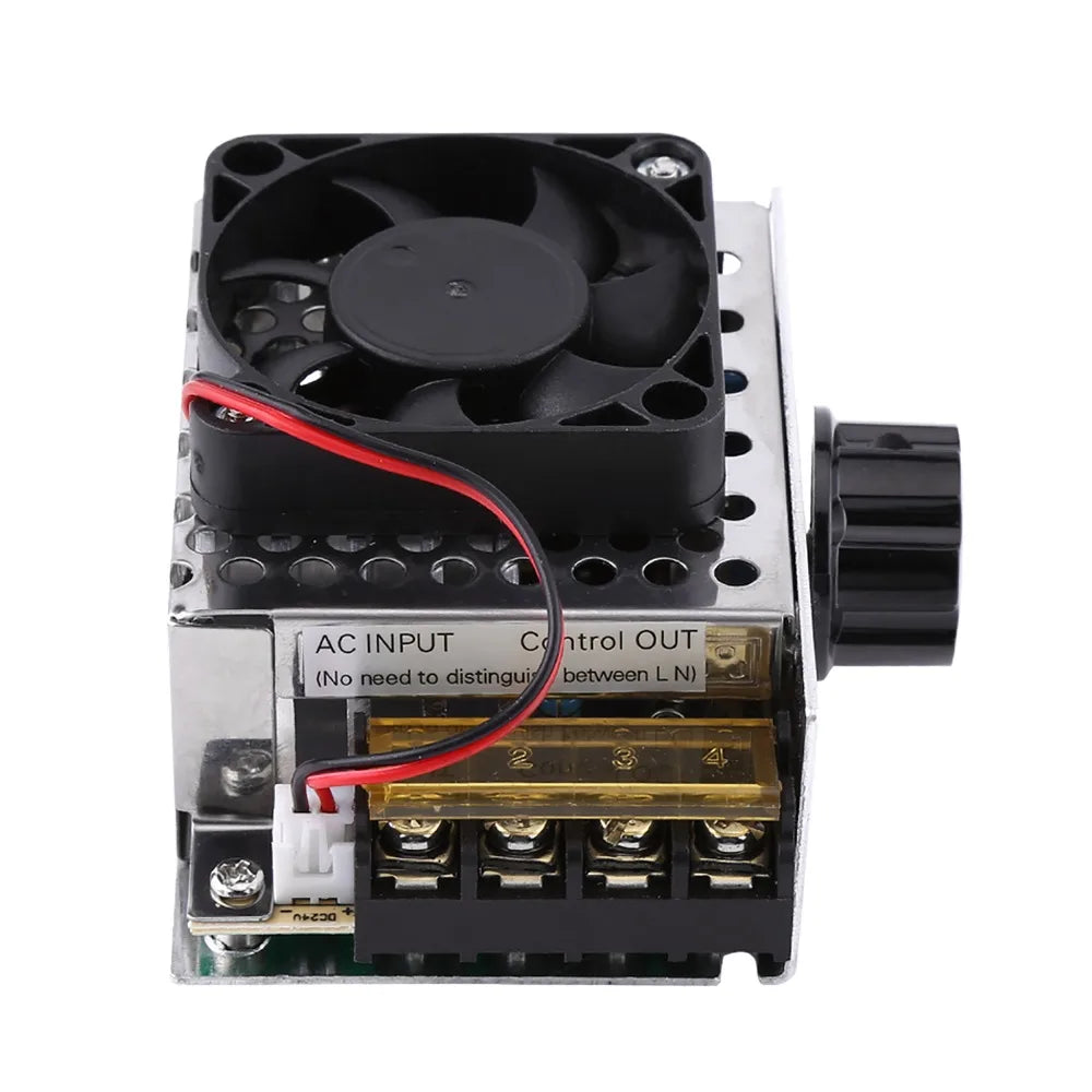 4000W SCR Voltage Regulator Cooling Fan | AC 110V-220V