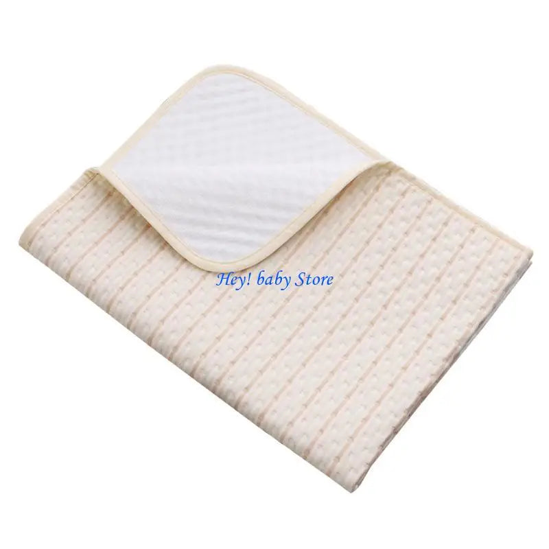Foldable Baby Diaper Changing Pad – Washable Cotton Mat