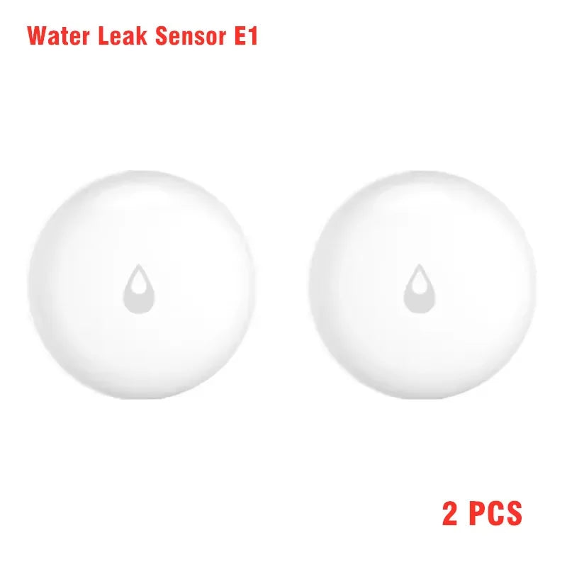 Aqara Water Immersing Sensor E1 Zigbee 3.0 Water Leak Detector Soaking Sensor Alarm Remote Control Work with Mi Home Homekit Peaceful Pleasures Health and Wellness E1 2PC China Mainland