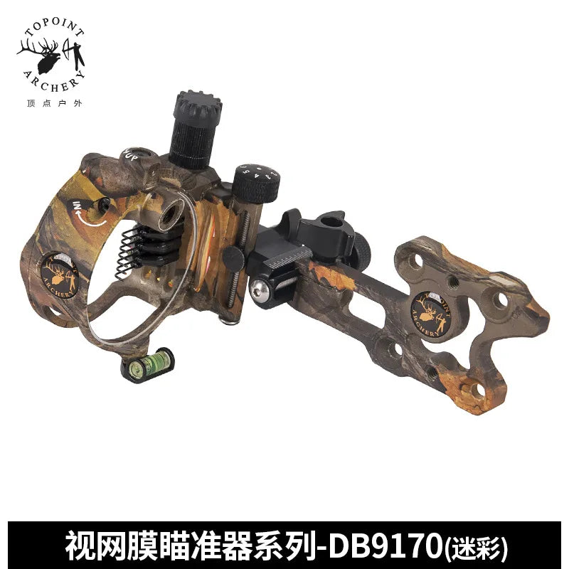 Topoint 5 7 Pin Bow Sights Compound Archery Sight DB Series Retina