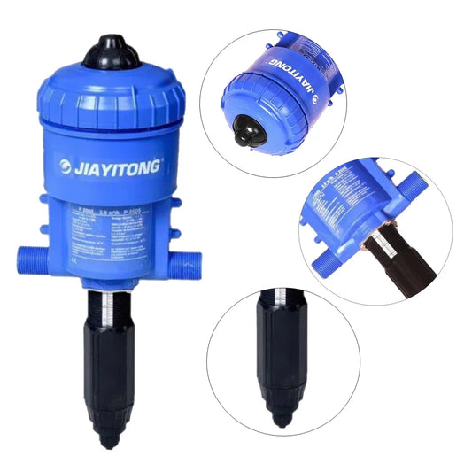 Adjustable Fertilizer Injector Drip Irrigation Water Powered Chemical Peaceful Pleasures Health and Wellness