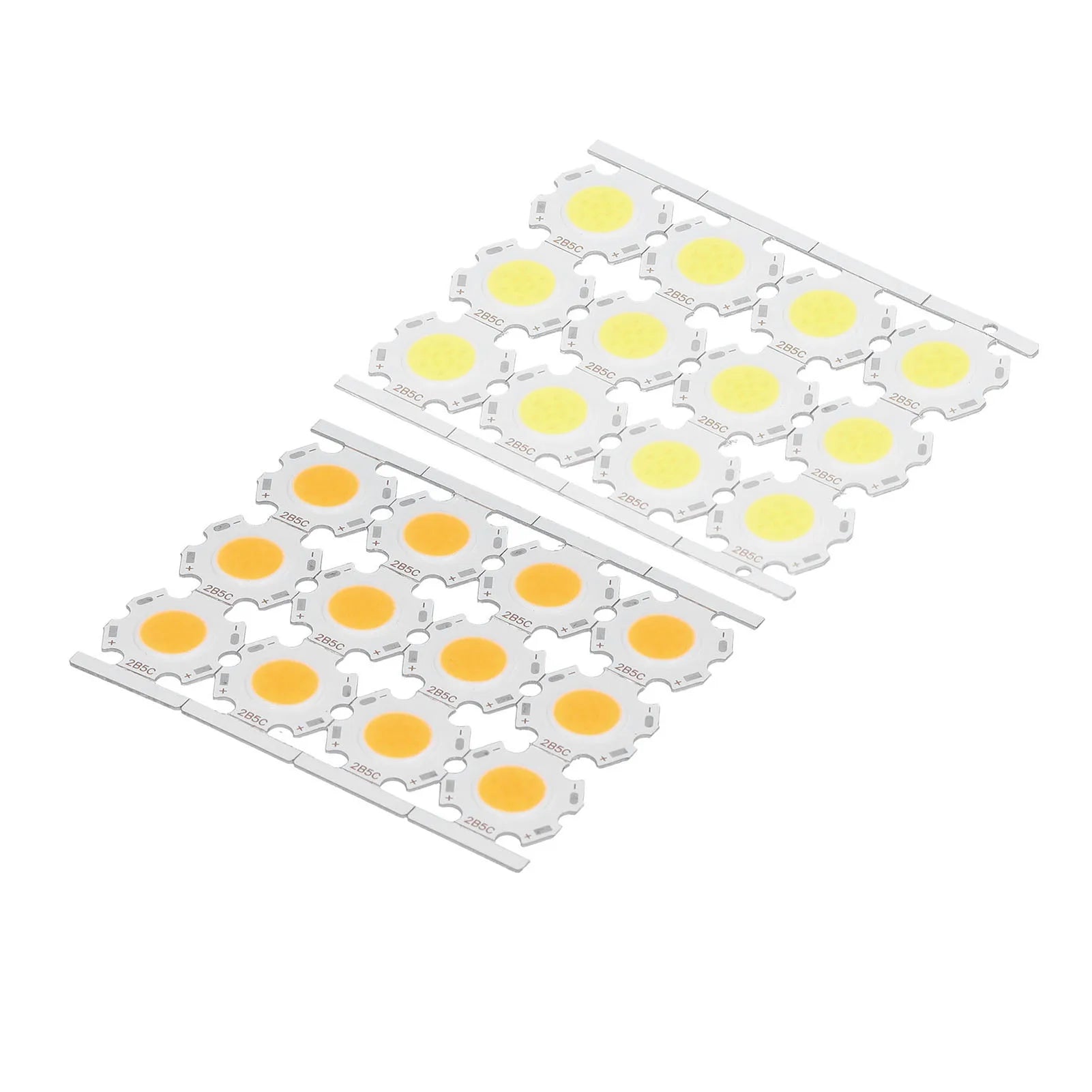 COB Light Emitter COB Light Chip No Stroboscopic Indoor Lighting Round LED Chips Uniform Luminescence and No Dazzling for Lamp Peaceful Pleasures Health and Wellness