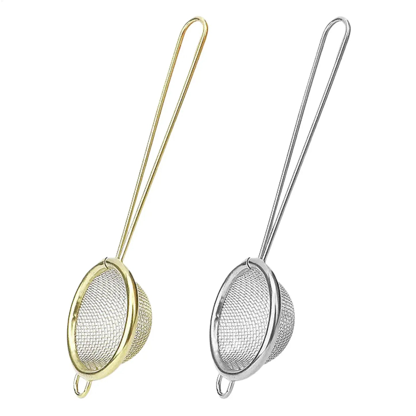 Fine Mesh Strainer – Stainless Steel Matcha Sifter & Tea Strainer