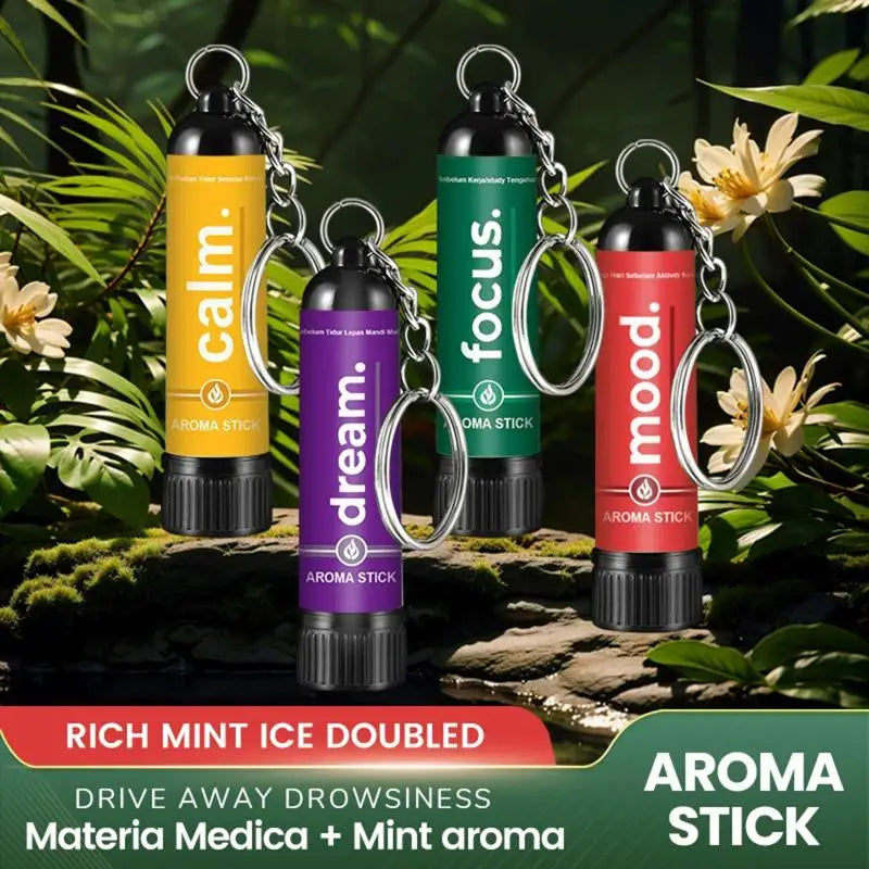 1Pcs Nasal Stick Boosts Focus Enhances Breathing Provides Fresh Sensation Aromatherapy Inhaler Prevent Drowsy Driving Peaceful Pleasures Health and Wellness