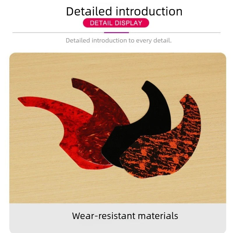 Acoustic Guitar Pickguard Pattern Decorated Self-adhesive Pick Guard