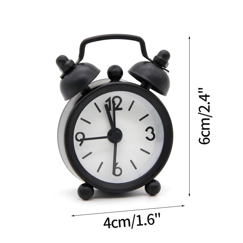 Nordic Style Alarm Clock Digital Quartz Clock Home Ornament Portable Mute Clocks with Metal Stand for Bedroom Decor Peaceful Pleasures Health and Wellness S3-2