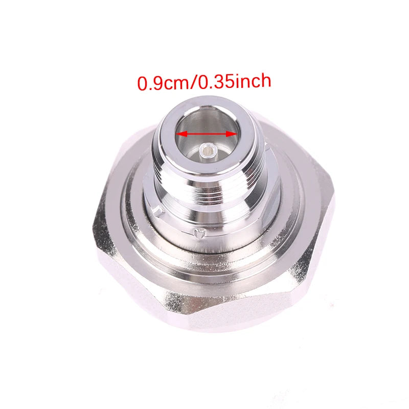 New 1Pc L29 1/2 7/8 7/16 DIN Male To N Female Plug Cable Socket Jack Straight Copper Coaxial RF Connector Adapters For Test Din Peaceful Pleasures Health and Wellness