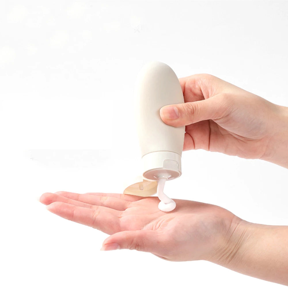 Nordic 60ml Refillable Travel Squeeze Bottle – Shampoo & Lotion Travel Toiletry Bottle Peaceful Pleasures Health and Wellness