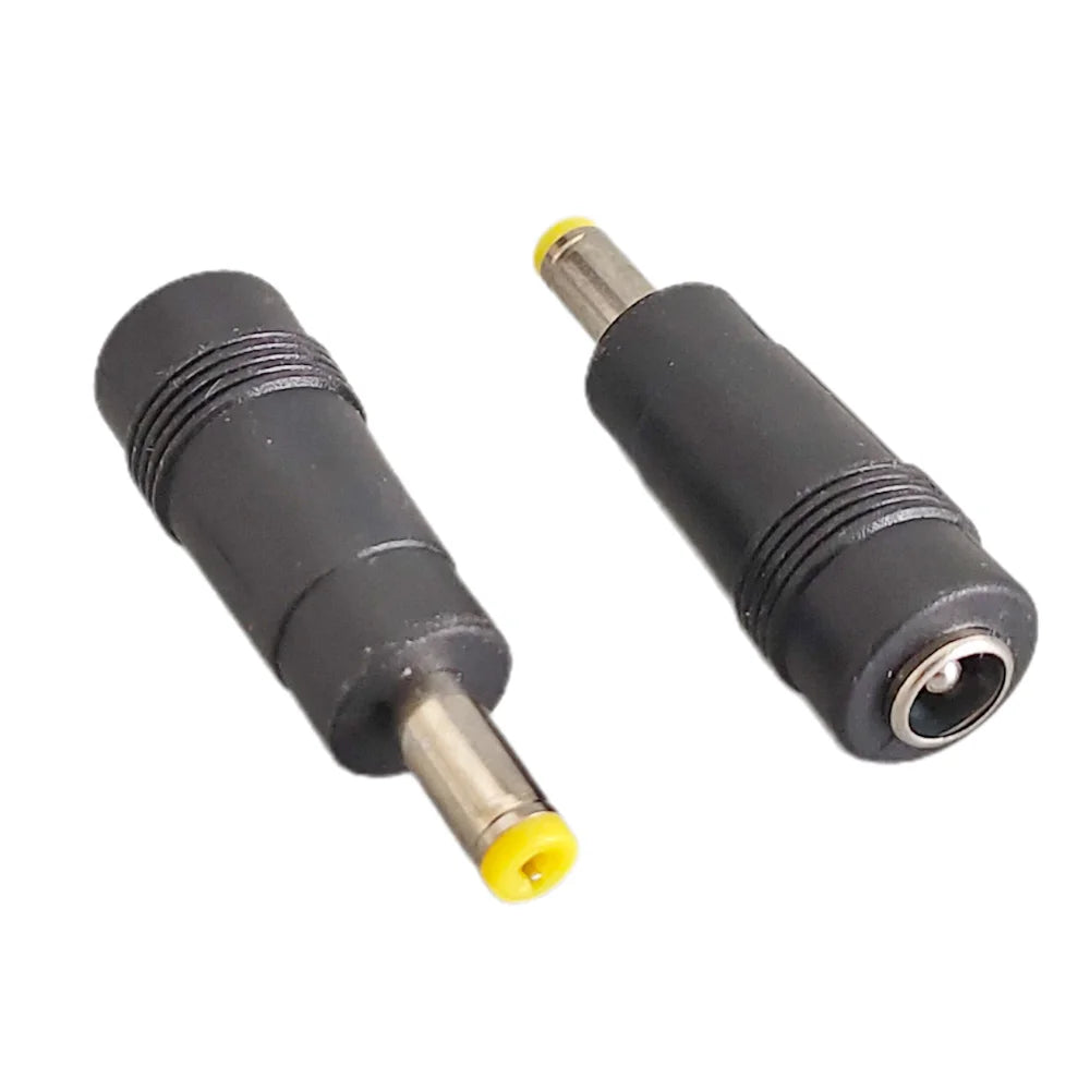 DC Power Male to Female Adapter 3.5x1.35mm 4.0x1.7mm 4.8x1.7mm 5.5x1.7mm 5.5x2.1mm 5.5x2.5mm 6.3x3.0mm 6.0x4.4mm Lapto Connector Peaceful Pleasures Health and Wellness 4.8x1.7mm 10Pcs