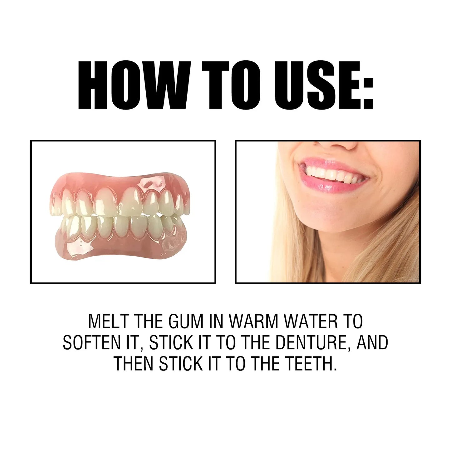 Oralhoe Soft Denture Reline Kit – Temporary Cosmetic Braces