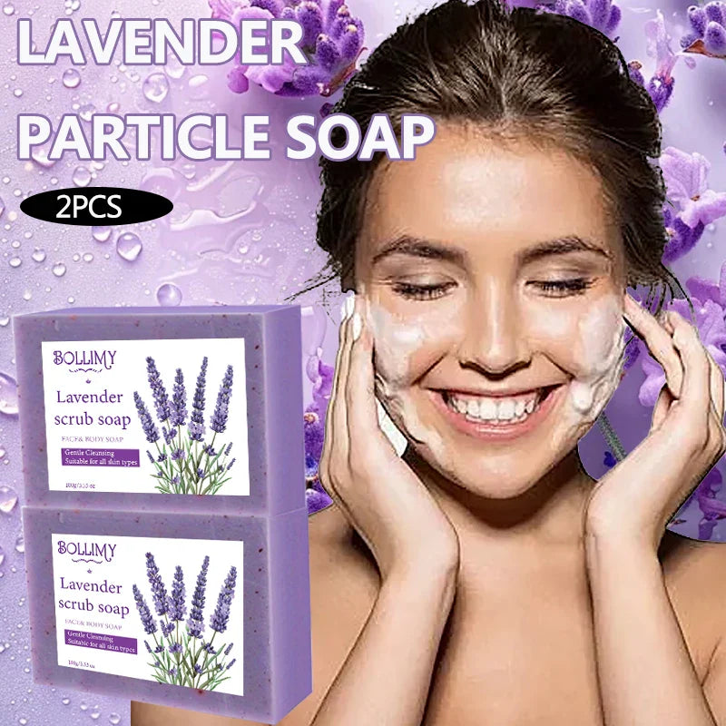 2-Pack Lavender Shea Butter Soap – All Skin Types | Face & Body