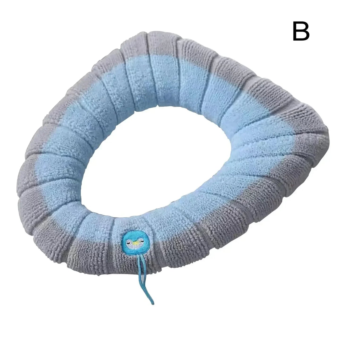 Warm Toilet Seat Cushion Cover – Universal Soft Plush Pad