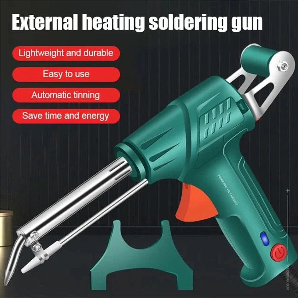 Electric Soldering Iron Gun Machine Internal Heating Soldering Iron Automatically Send Tin Gun Soldering Welding Repair Tool Peaceful Pleasures Health and Wellness
