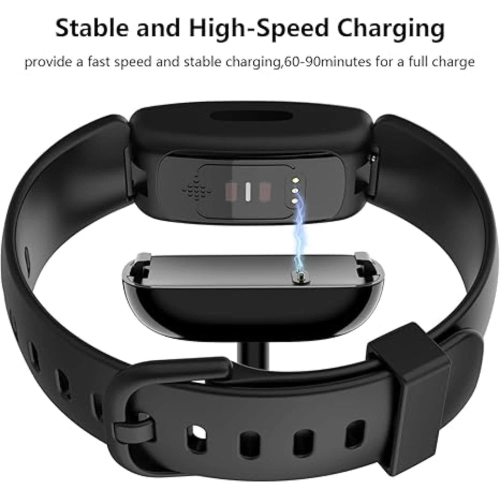 For Fitbit Inspire 2 USB Charger Smart watch Charger Fast Charger Fitness Tracker Replacement Charger 3.3ft Peaceful Pleasures Health and Wellness