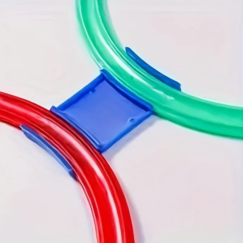Kids Hopscotch Jump Ring Set – 10 Hoops & Connectors Outdoor