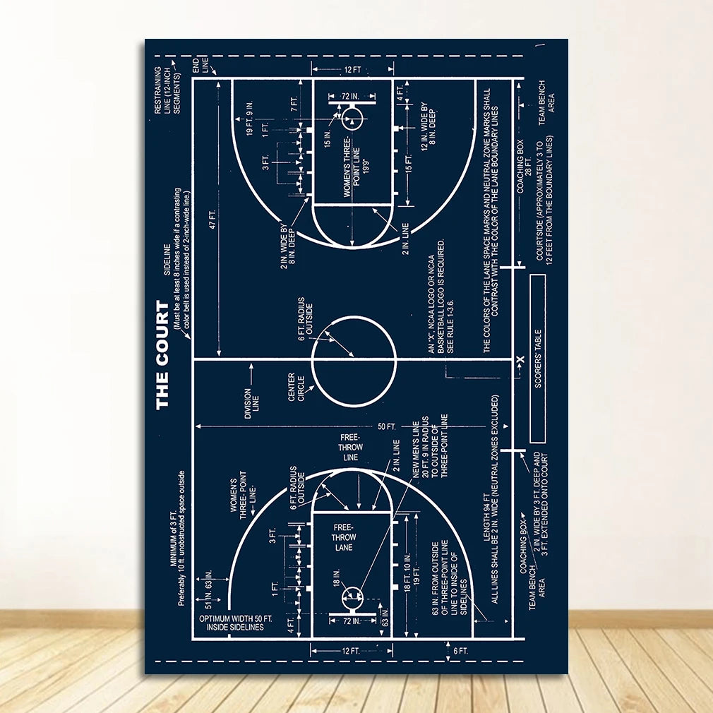 Painting Soccer Patent Poster Coach Gift Boys Room Decor Sports Wall Art Prints Picture Field Blueprint Canvas Peaceful Pleasures Health and Wellness 2203-04 40x50cm Unframed