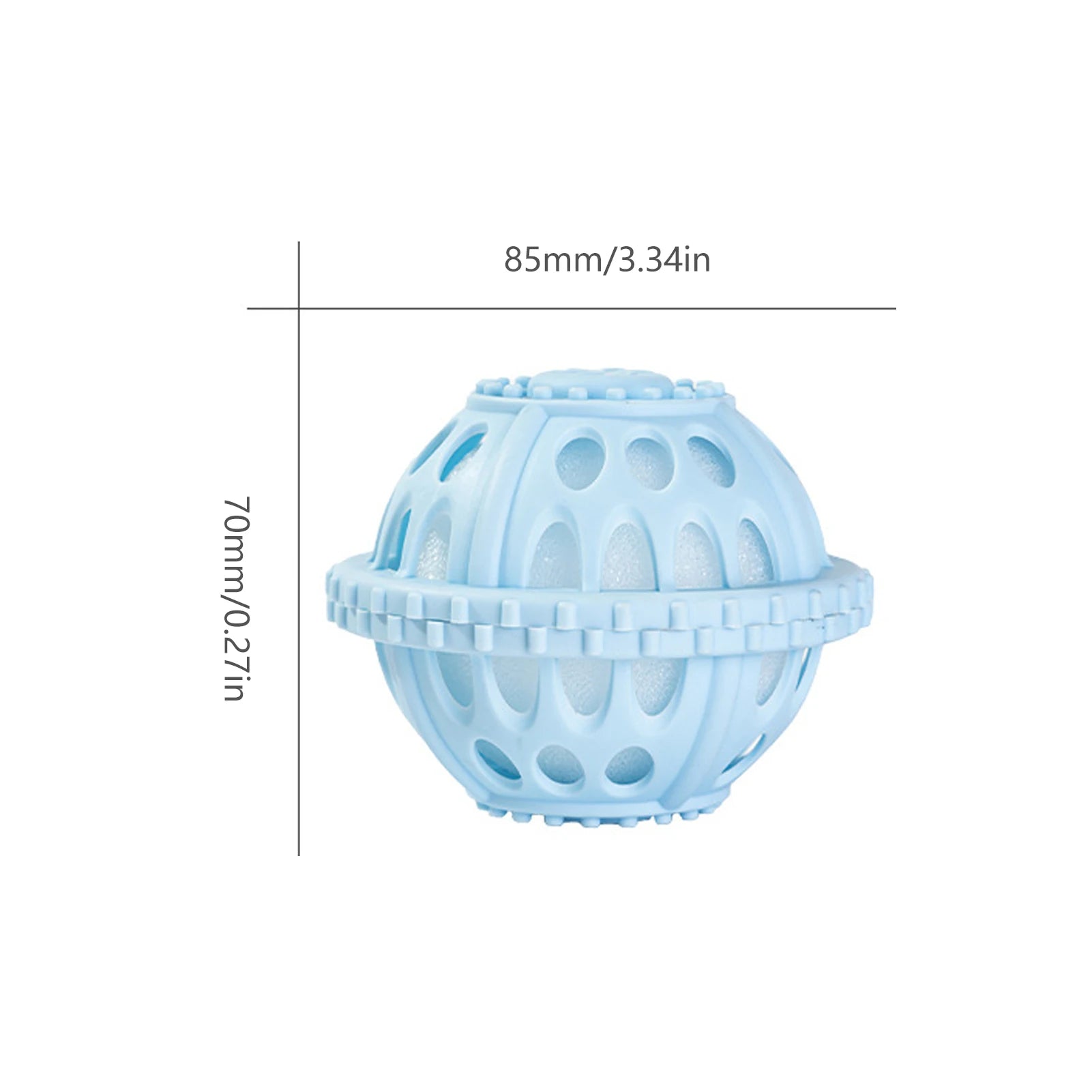 Laundry Ball For Washing Machine Anti Tangling Drum Cleaner Stain Remover Washing Ball Durable Friendly Material Compatible With Peaceful Pleasures Health and Wellness A