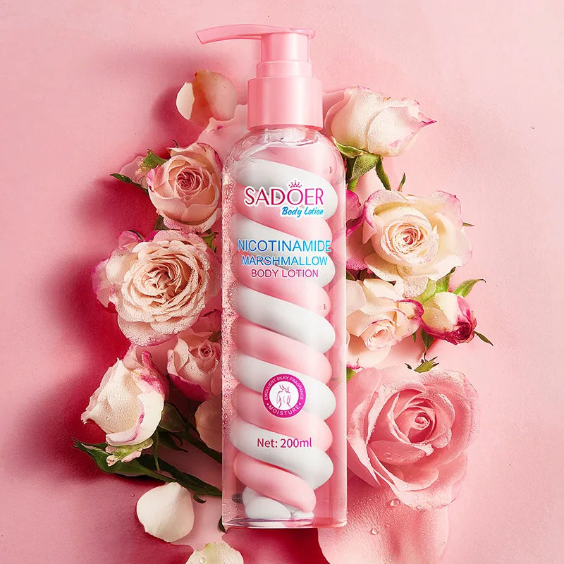 SADOER Niacinamide Marshmallow Body Lotion 200ml | Moisturizing