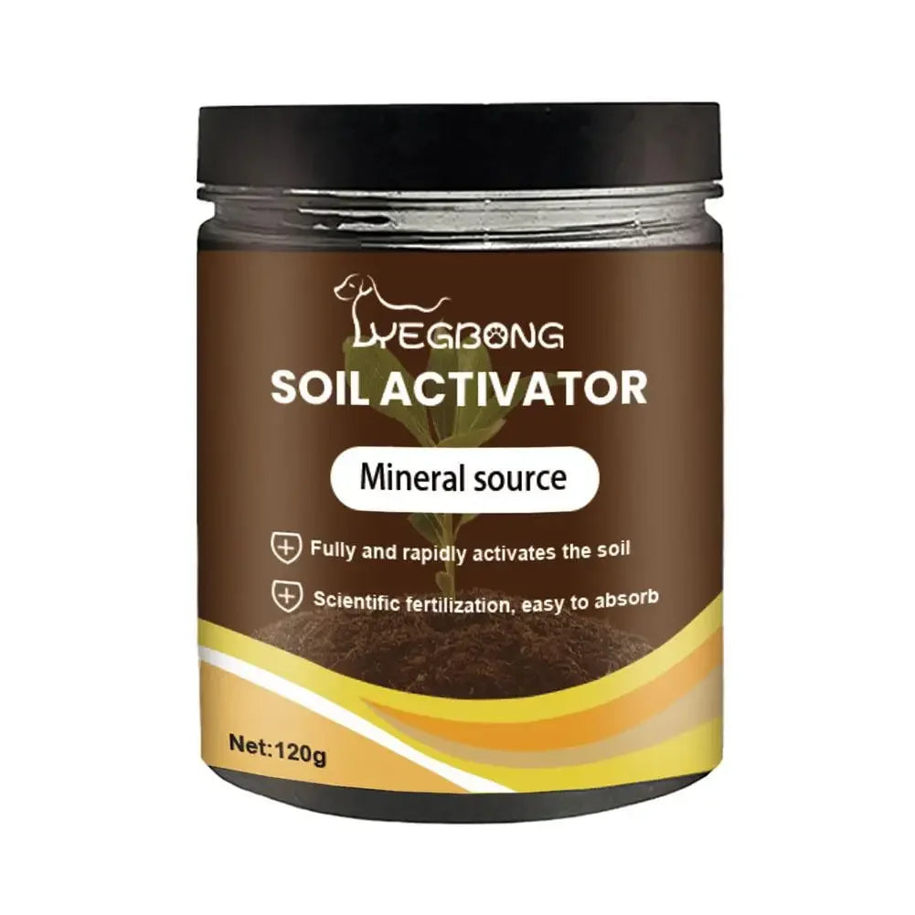 Mineral Source Soil Conditioner Universal Plant Fertilizer For Seedling Growth & Rooting Gardening Essential For Indoor Outdoor Peaceful Pleasures Health and Wellness 120g
