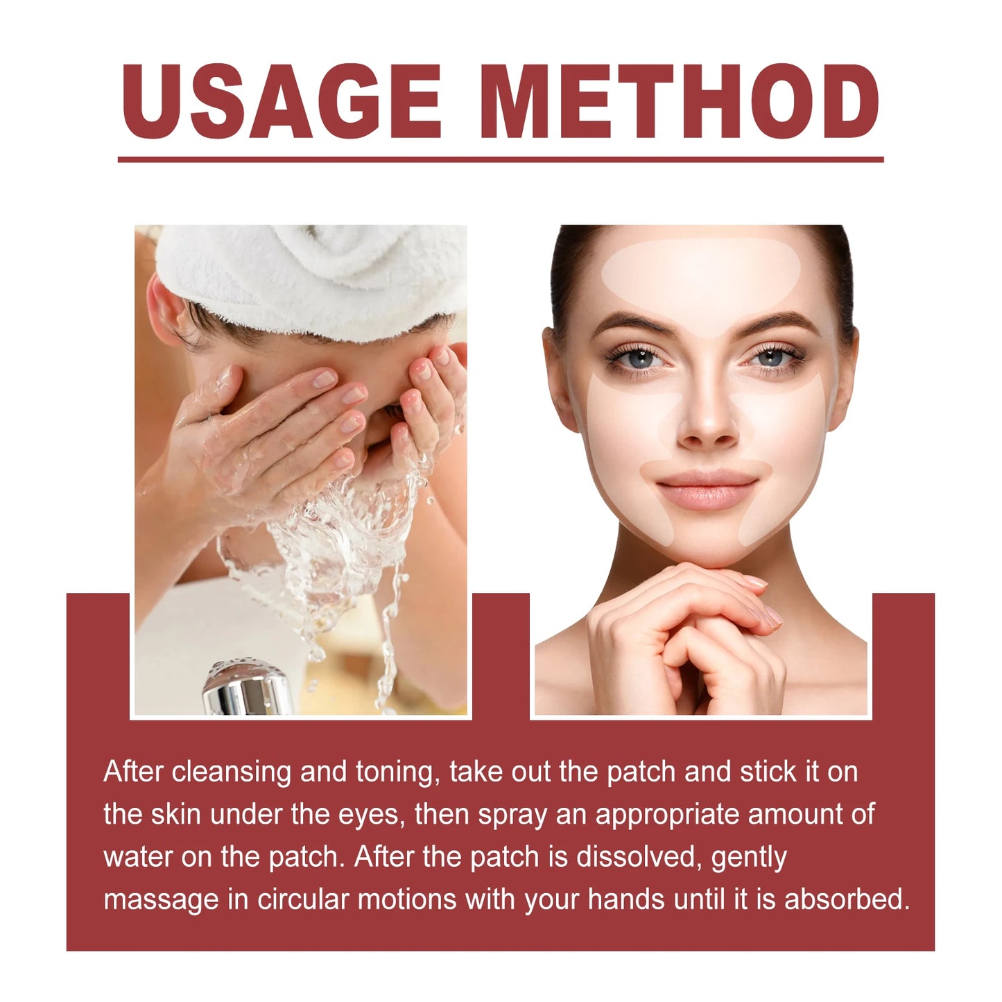 Collagen Membrane Facial Mask – Anti-Aging Wrinkle Patches Peaceful Pleasures Health and Wellness