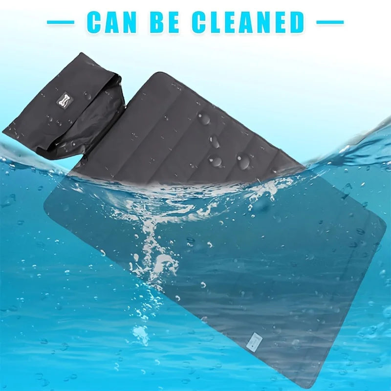 Foldable Pet Mat 100x70cm | Cat Dog Sleeping Pad + Bag