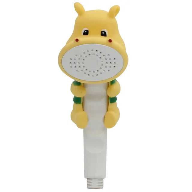 Cartoon Kids Shower Head with Suction Cup | Baby Bath Spray