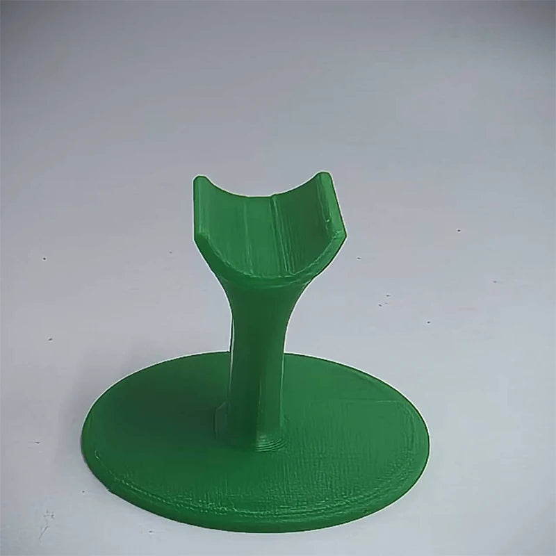 1PCS Portable Plastic Manicure Finger Support Stand Nail Art Locator Professional Finger Fixing Tool for Salon & Home Use Peaceful Pleasures Health and Wellness Green