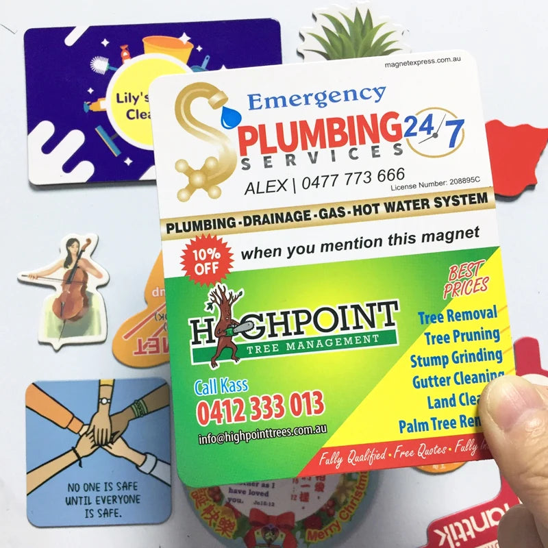 Custom Magnetic Car Signs | Auto Advertising Stickers 10/20 Pack