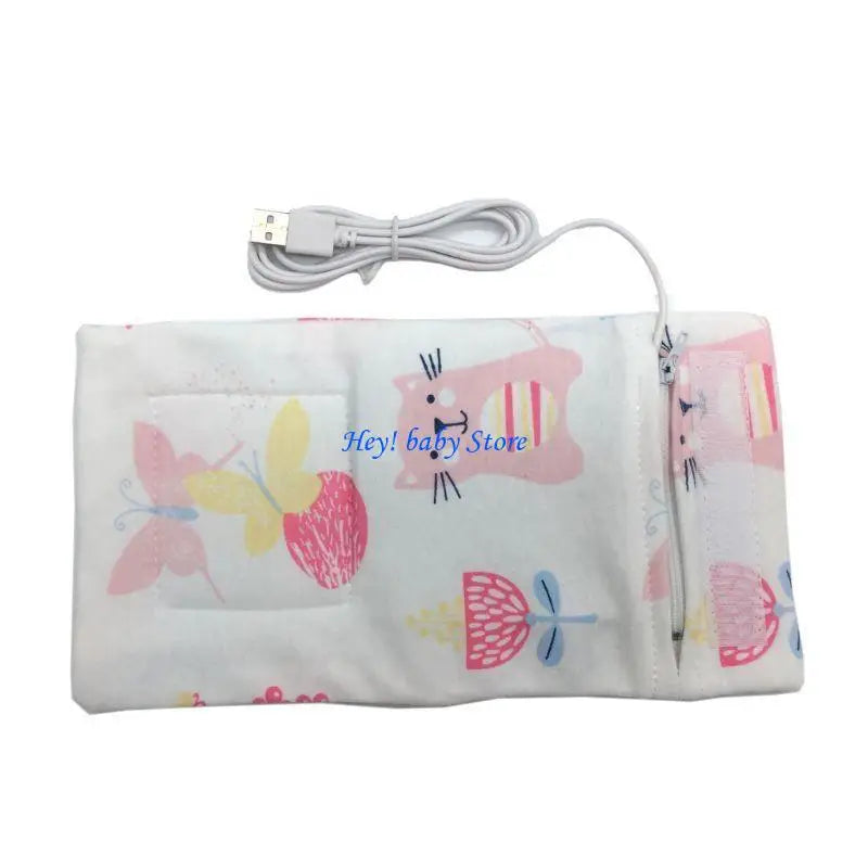 Portable USB Baby Bottle Warmer Bag for Breastmilk & Formula