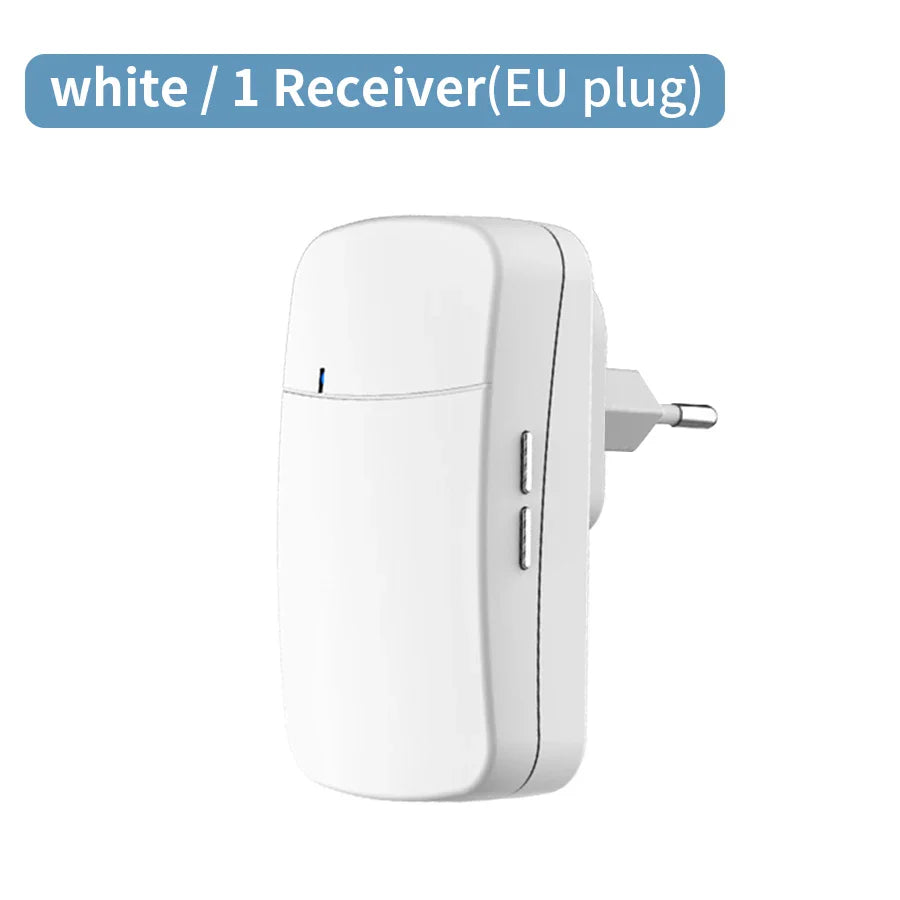 Wireless Doorbell Kit – Waterproof, 150M Range, 32 Songs