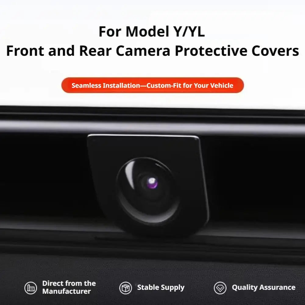 Tesla Model Y Camera Lens Protector – Anti-Scratch PVC Cover
