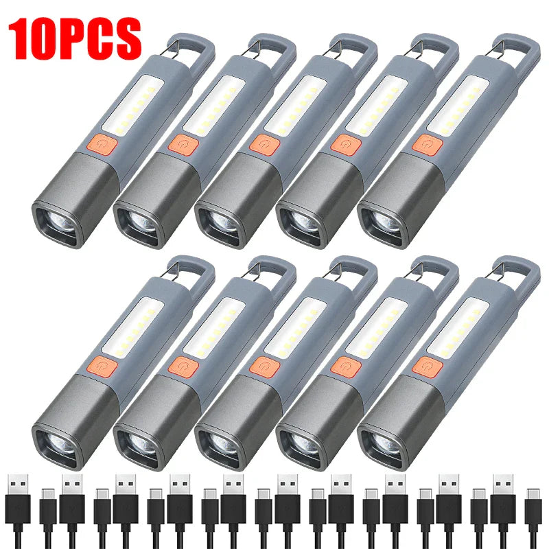 ZHIYU XPE LED Flashlight – USB-C Rechargeable & Zoomable