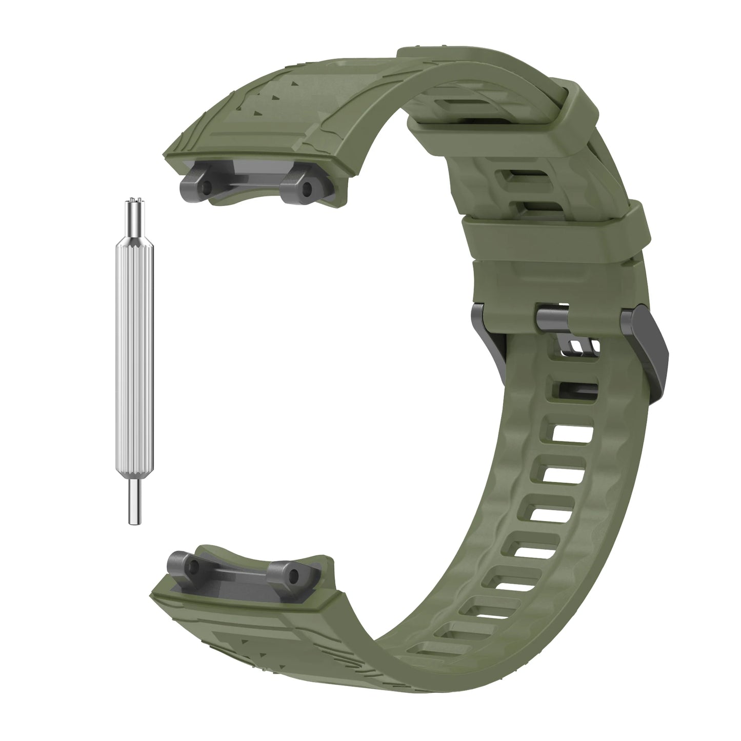 Silicone Watch Band & Case for Amazfit T-Rex 3 – Replacement