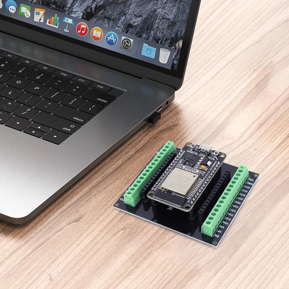for ESP32 Expansion Board Compatible with ESP32 WiFi Bluetooth Development Board NodeMCU-32S Lua 30Pin GPIO Expansion Board Peaceful Pleasures Health and Wellness