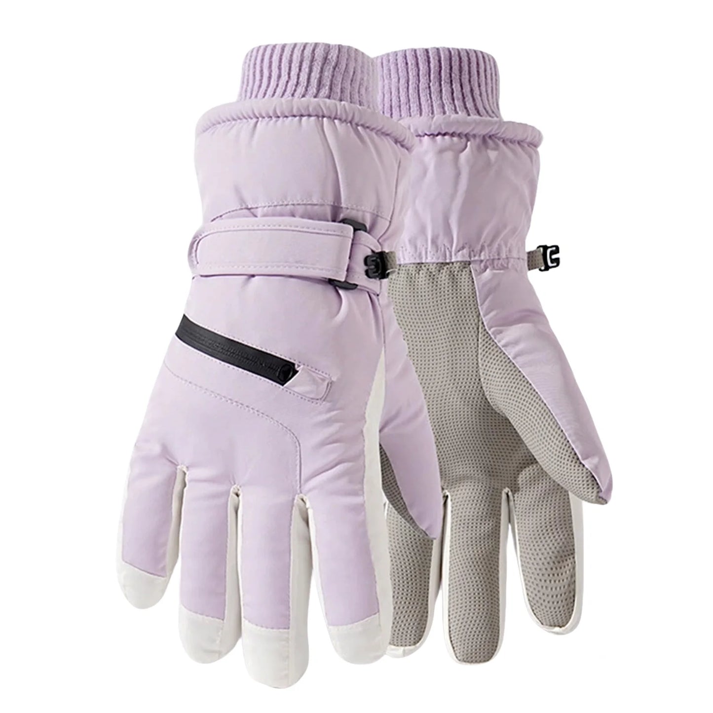 Unisex Thermal Ski Gloves | Fleece Touchscreen Winter Gloves