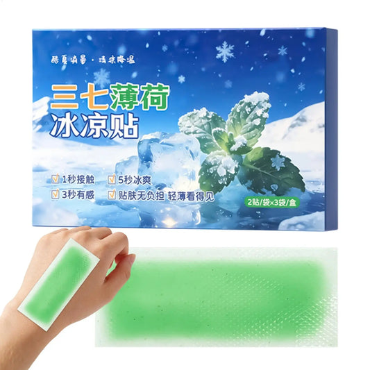 Cooling Forehead Patches Hot Weather Cooling Gel Strips Adhesive Fever Reducer Sheets For Travel Camping Outdoor Commute Peaceful Pleasures Health and Wellness
