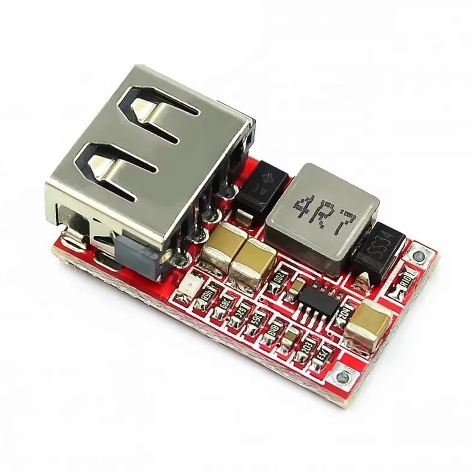 DC-DC Step-Down Module 6-24V To 5V3A USB Step Down Module Mini DC-DC Steps Up Boost Modules for Voltage Regulation Peaceful Pleasures Health and Wellness