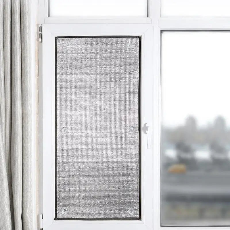 Aluminum Foil Window Insulation Film | Anti-UV Sun Shade