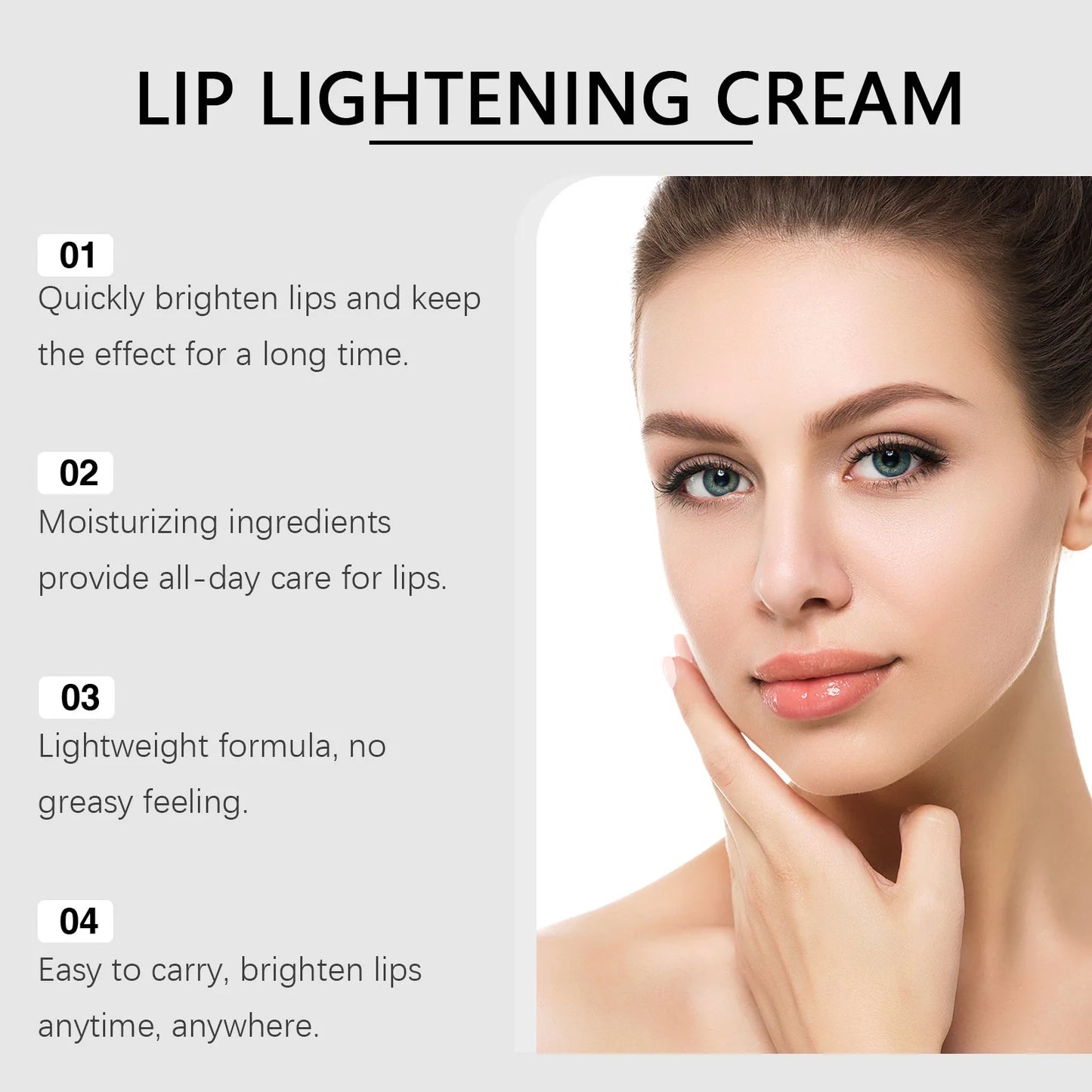 Ouhoe Lip Brightening Cream – Moisturize, Brighten & Smooth Lip Brightening Cream Peaceful Pleasures Health and Wellness