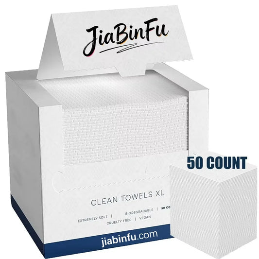Disposable Biobased Cotton Face Towels – Ultra Soft Makeup Wipes Disposable Face Towel Peaceful Pleasures Health and Wellness