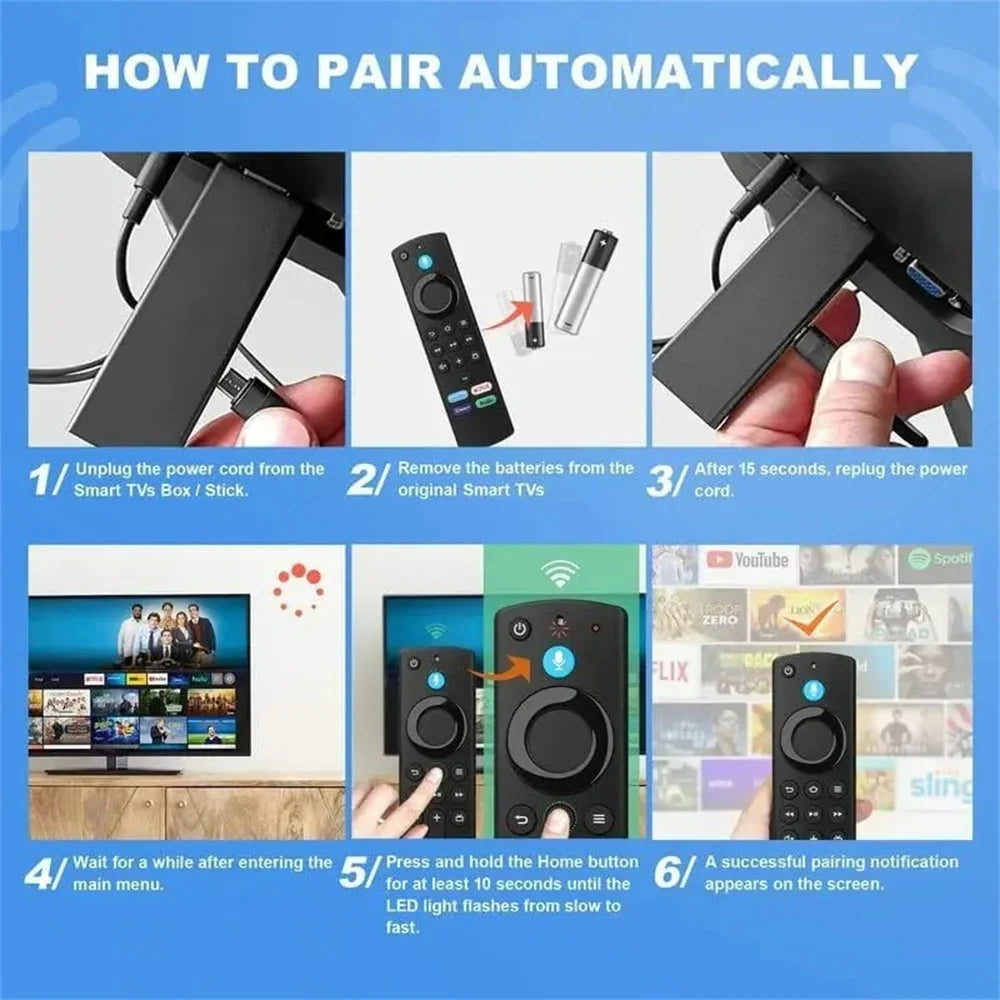 L5B83G Voice Remote for Fire TV Stick, Lite & Cube