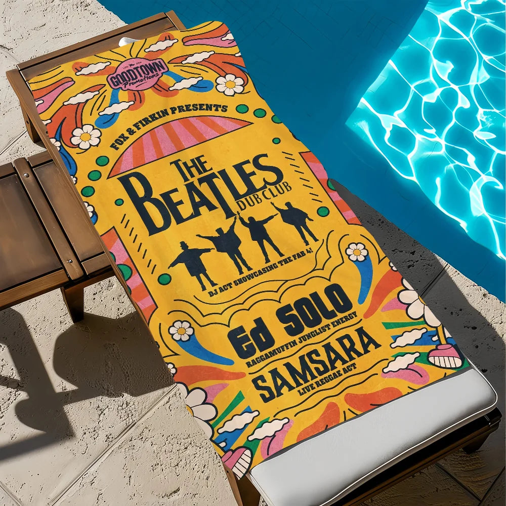 Quick-Dry Beach Towel | Soft Pool, Travel & Gym Towel