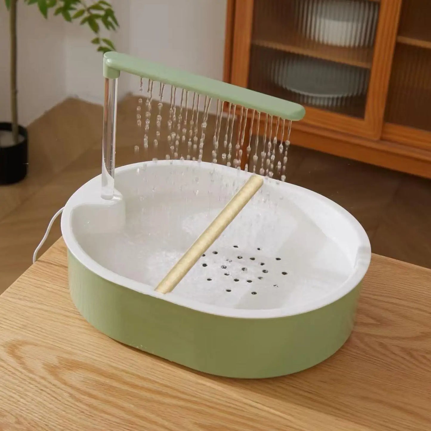 Automatic Circulating Bird Bath Tub for Parrots & Pet Birds