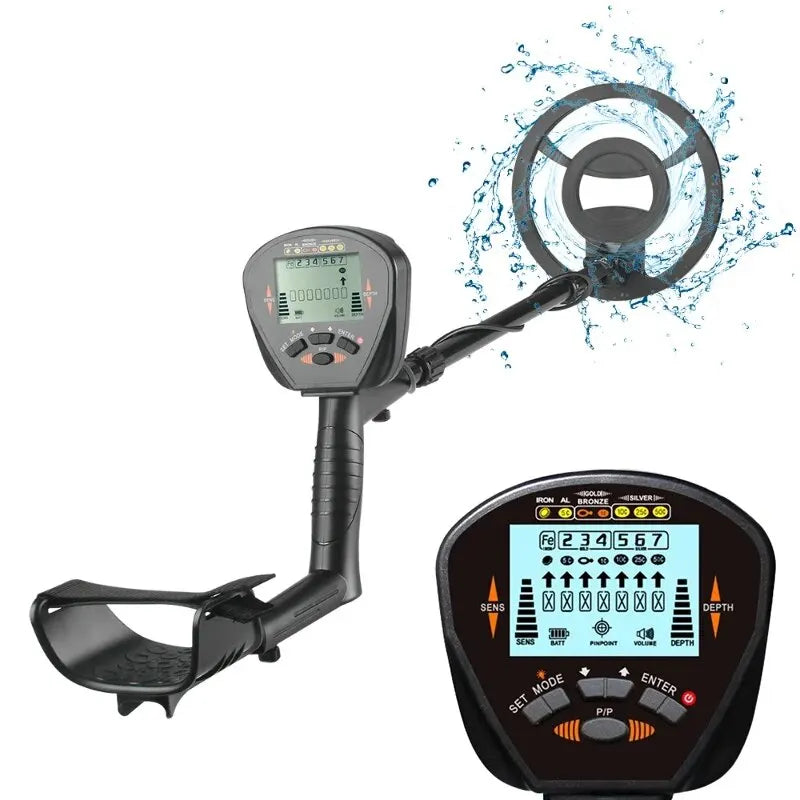 MD830 Metal Detector Underground Depth 2m Scanner Search High Precision Gold Detector Treasure Hunter Detecting Pinpointer Peaceful Pleasures Health and Wellness MD830