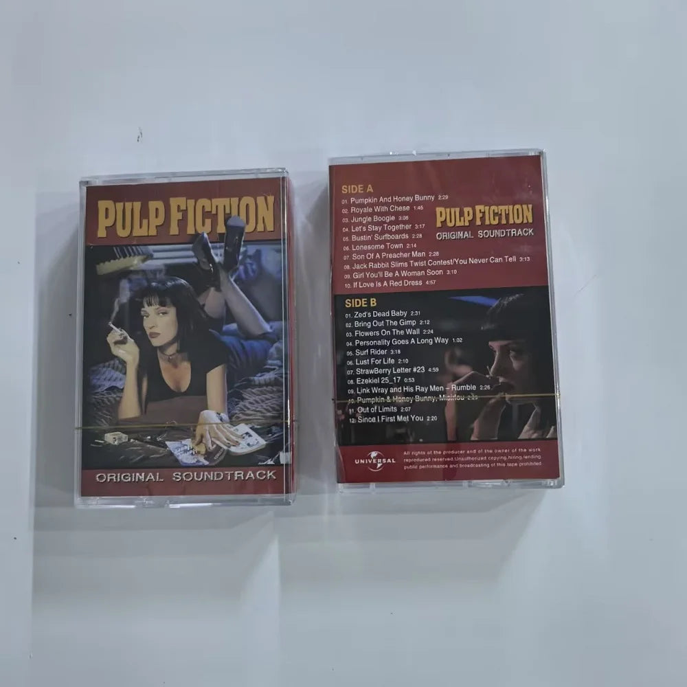 Movie Pulp Fiction Vincent Vega Mia Wallace Cosplay Tape Butch