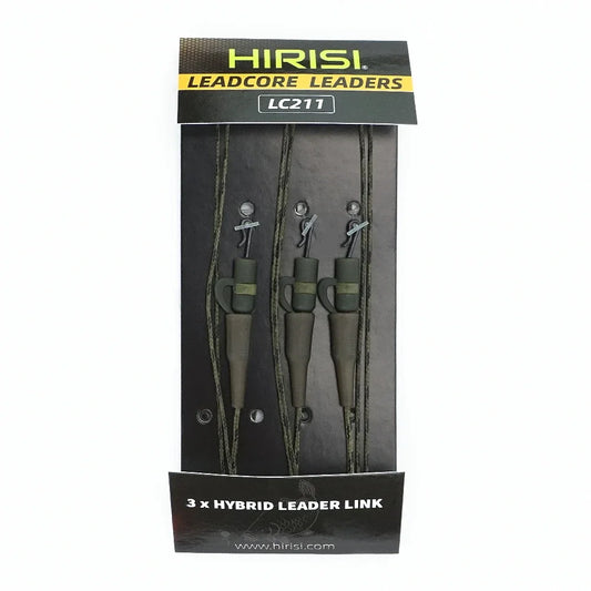 2026 HIRISI 3x Helicopter Carp Fishing Rigs, Lead Core Braided Line with Lead Clips Anti-Tangle Carp Leader Tackle Peaceful Pleasures Health and Wellness